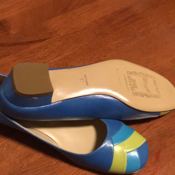 Turquoise lady shoes - Picture 4 of 6